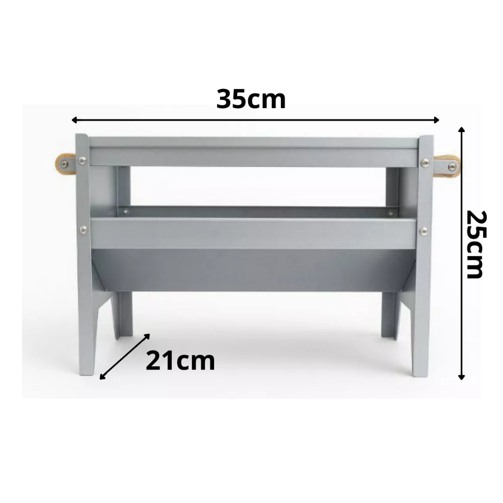 Churrasqueira Galvanizada Compacta Portátil FORGE GRILL Prateada (50% OFF)