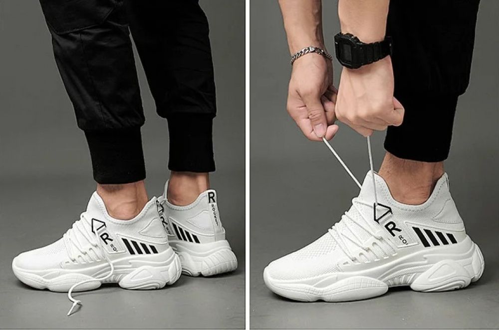 Lossac Rocket Sport Tênis Aumenta Altura 8cm - Branco