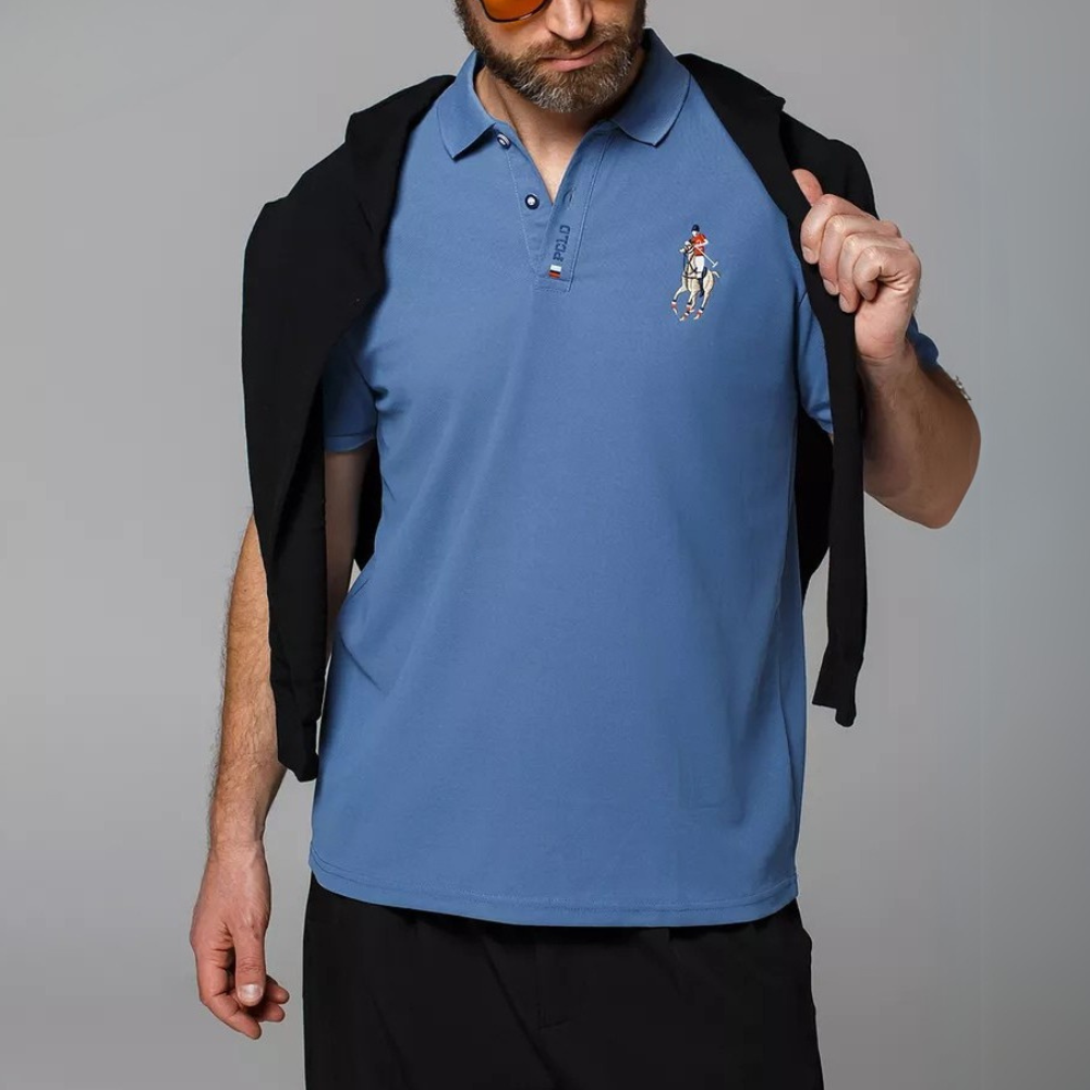 Leve 2 Pague 1 - Camisa Polo Masculina Portuga + Relógio(brinde)