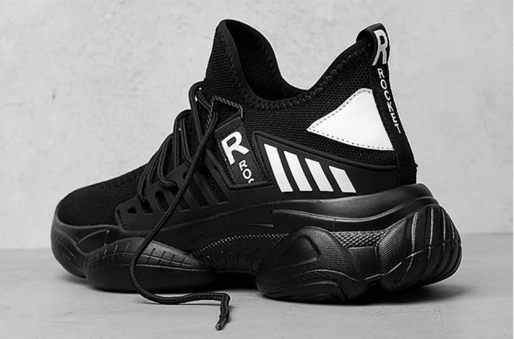 Lossac Rocket Sport Tênis Aumenta Altura 10 cm - Preto