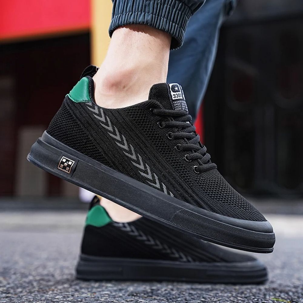 Lossac Casual Light Tênis Aumenta Altura 6 cm - Preto